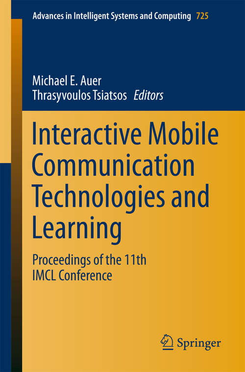 Book cover of Interactive Mobile Communication Technologies and Learning