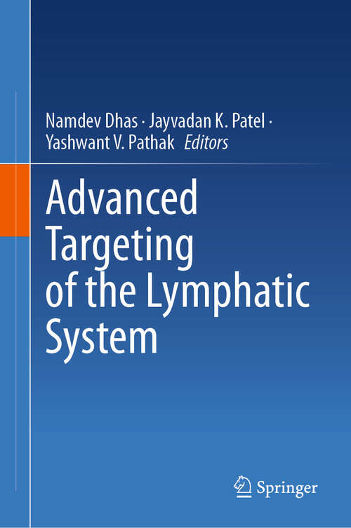 Book cover of Advanced Targeting of the Lymphatic System (2024)