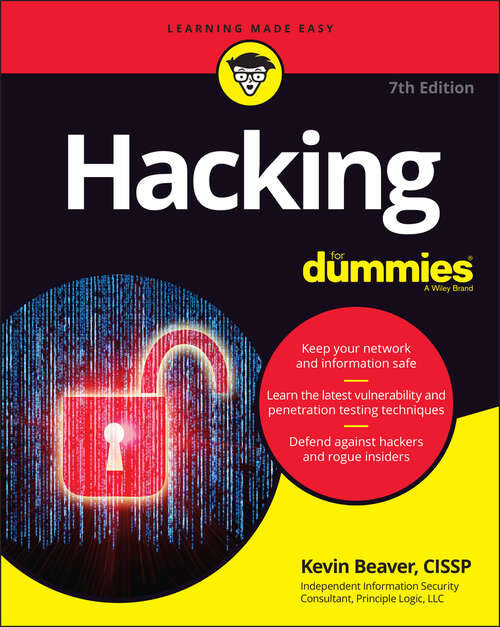 Book cover of Hacking For Dummies (7)