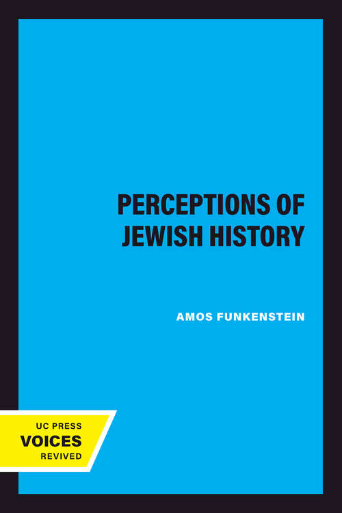 Book cover of Perceptions of Jewish History