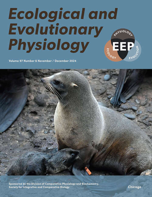 Book cover of Ecological and Evolutionary Physiology, volume 97 number 6 (November/December 2024)