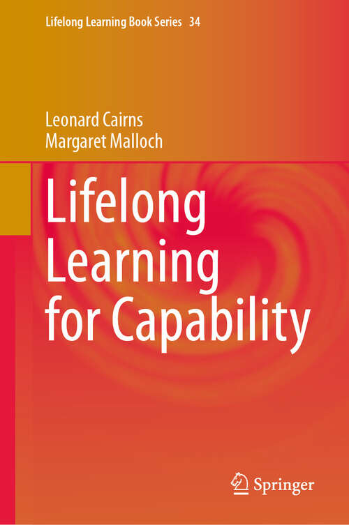 Book cover of Lifelong Learning for Capability (2024) (Lifelong Learning Book Series #34)