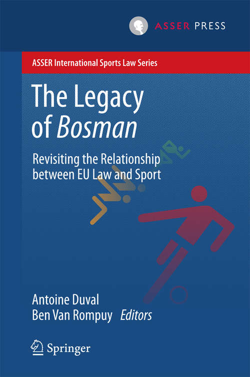 Book cover of The Legacy of Bosman