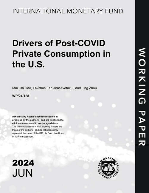 Book cover of Drivers of Post-COVID Private Consumption in the U.S. (Imf Working Papers)