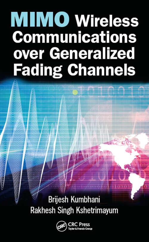 Book cover of MIMO Wireless Communications over Generalized Fading Channels