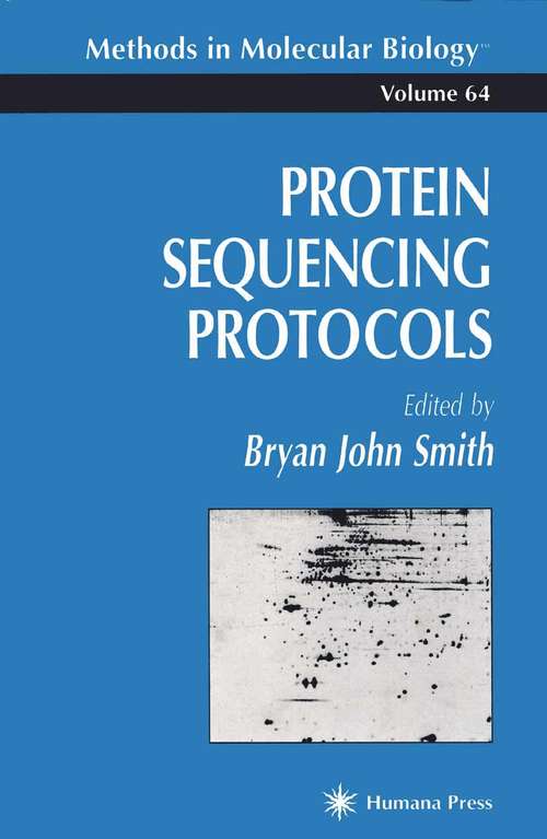 Book cover of Protein Sequencing Protocols