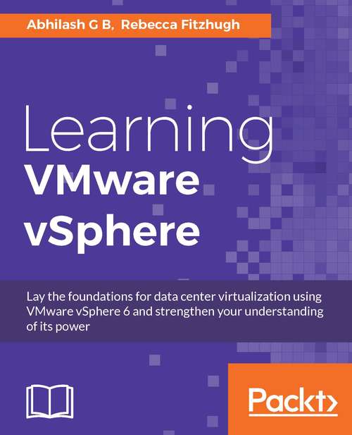 Book cover of Learning VMware vSphere