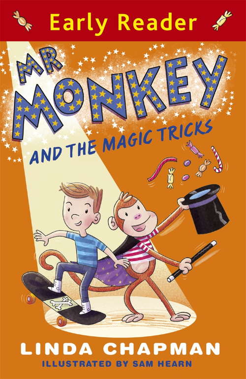 Book cover of Mr Monkey and the Magic Tricks (Early Reader)