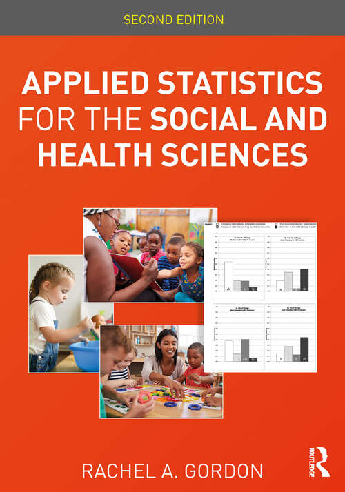 Book cover of Applied Statistics for the Social and Health Sciences