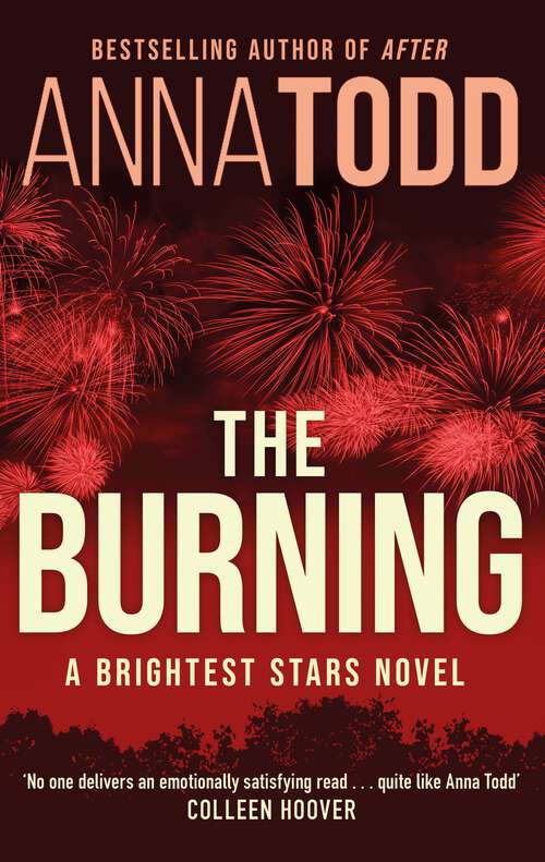 Book cover of The Burning: A Brightest Stars novel