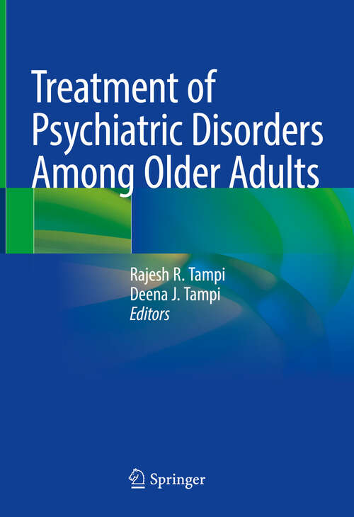 Book cover of Treatment of Psychiatric Disorders Among Older Adults (2024)