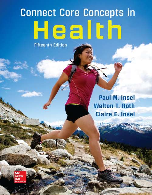 Book cover of Connect Core Concepts In Health (Fifteenth Edition)