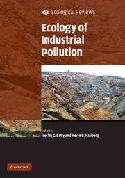 Book cover of Ecology of Industrial Pollution