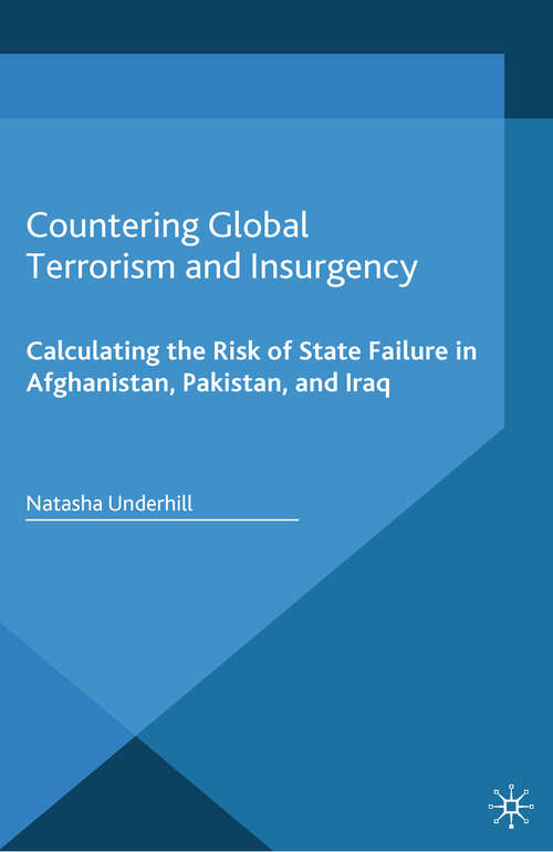 Book cover of Countering Global Terrorism and Insurgency: Calculating The Risk Of State-failure In Afghanistan, Pakistan And Iraq (New Security Challenges)