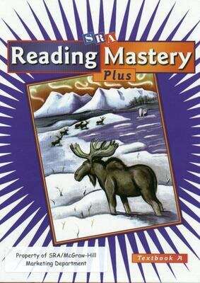 Book cover of SRA Reading Mastery Plus, Textbook A [Grade 4]