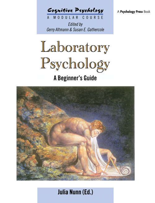 Book cover of Laboratory Psychology: A Beginner's Guide (Cognitive Psychology Ser.)