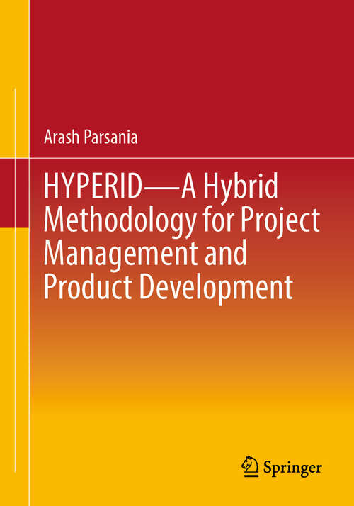 Book cover of HYPERID - A Hybrid Methodology for Project Management and Product Development (2024)
