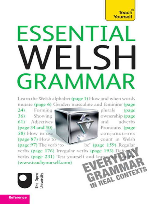 Book cover of Essential Welsh Grammar: Teach Yourself