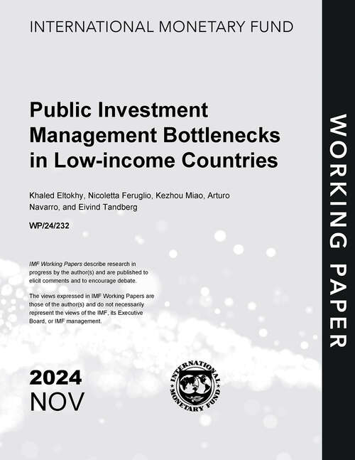 Book cover of Public Investment Management Bottlenecks in Low-income Countries