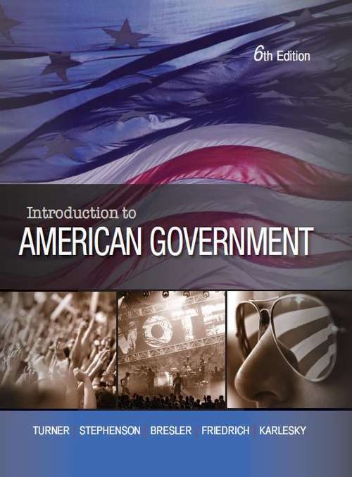 Book cover of Introduction to American Government