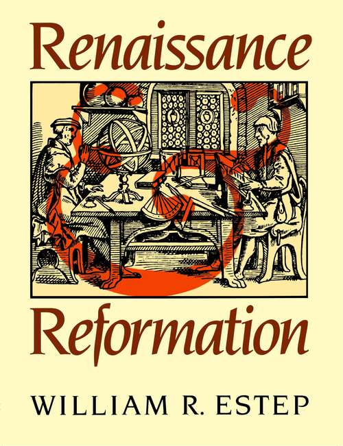 Book cover of Renaissance and Reformation