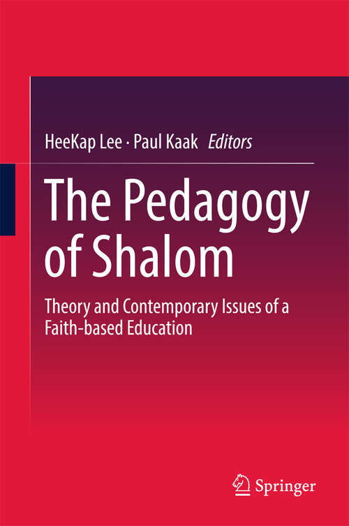 Book cover of The Pedagogy of Shalom