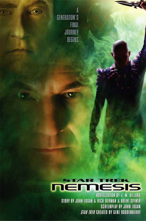 Book cover of Nemesis: Star Trek The Next Generation (Star Trek )