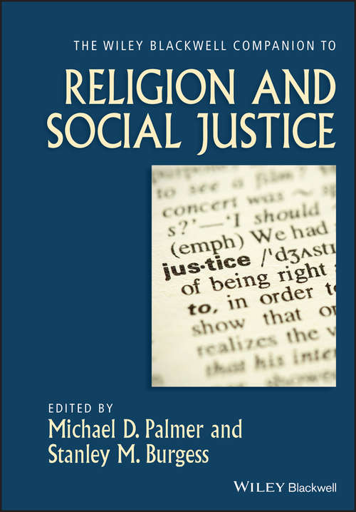 Book cover of The Wiley-Blackwell Companion to Religion and Social Justice