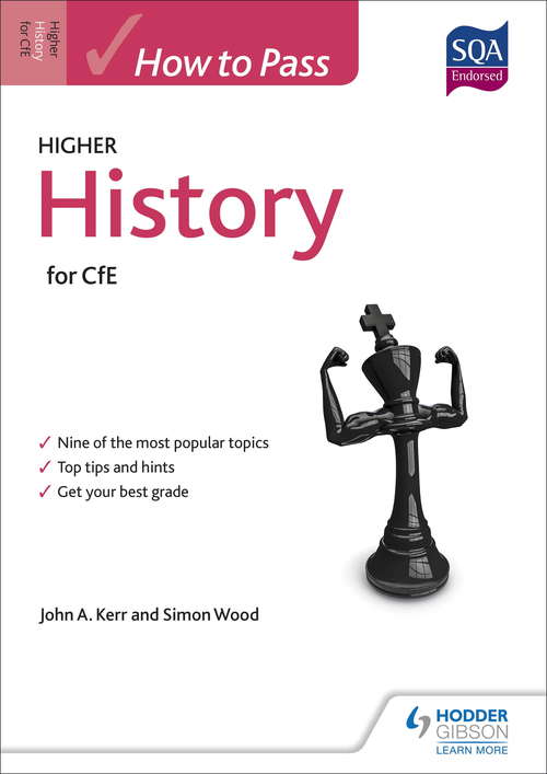 Book cover of How to Pass Higher History for CfE