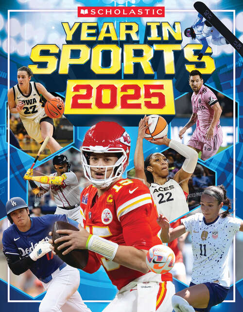 Book cover of Scholastic Year in Sports 2025