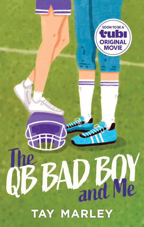 Book cover of The QB Bad Boy and Me