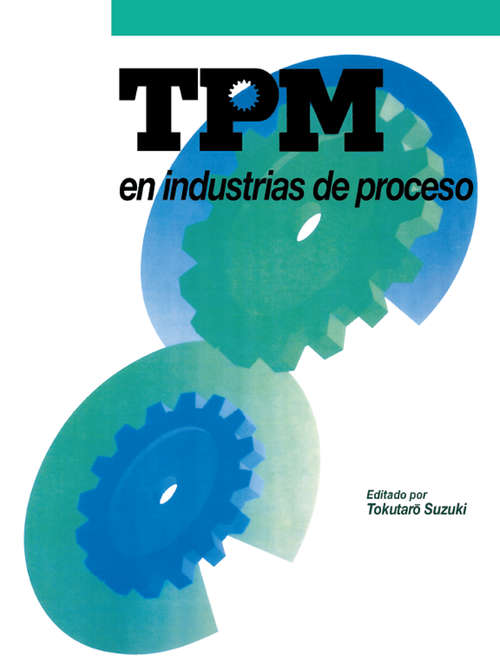 Book cover of TPM en industrias de proceso