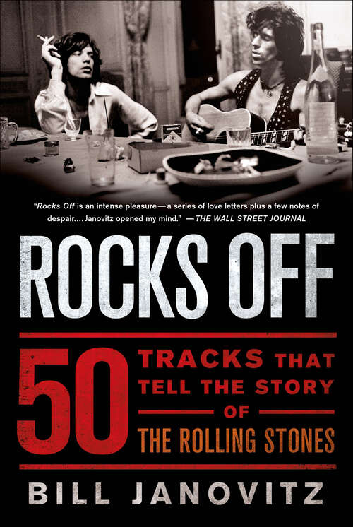 Book cover of Rocks Off: 50 Tracks That Tell the Story of the Rolling Stones