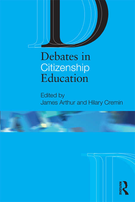 Book cover of Debates in Citizenship Education