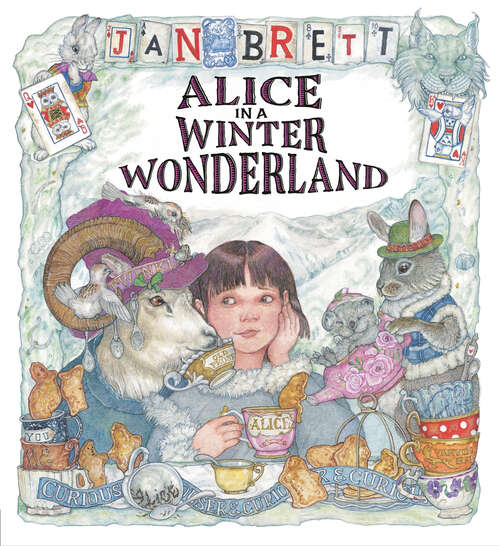 Book cover of Alice in a Winter Wonderland