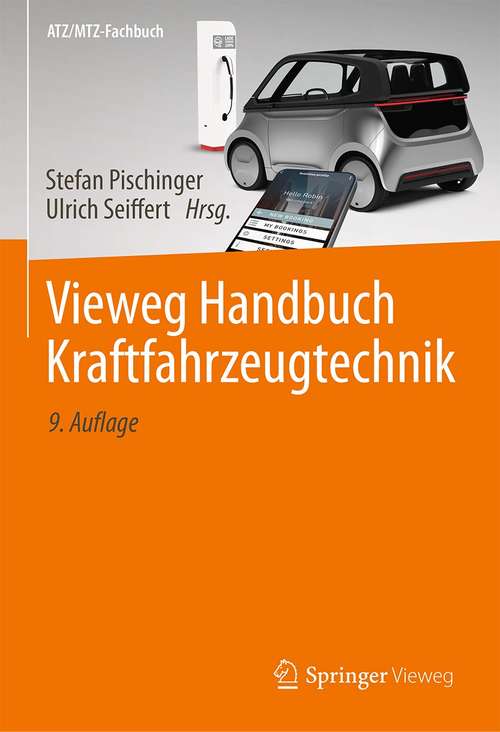 Book cover of Vieweg Handbuch Kraftfahrzeugtechnik (9. Aufl. 2021) (ATZ/MTZ-Fachbuch)