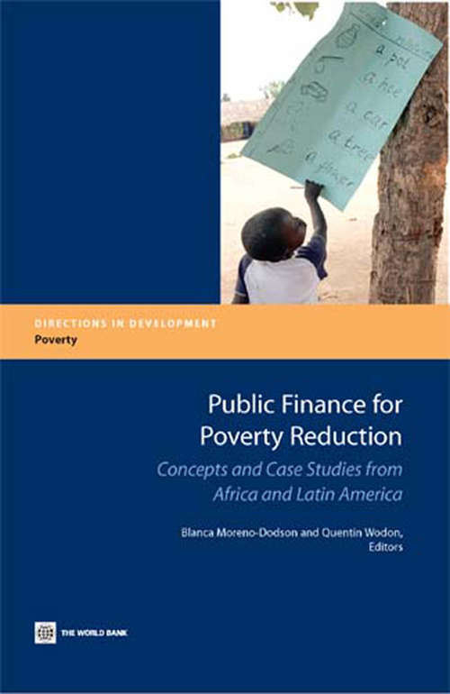 Book cover of Public Finance for Poverty Reduction