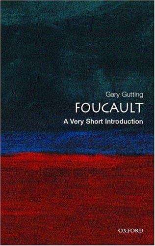 Book cover of Foucault: A Very Short Introduction