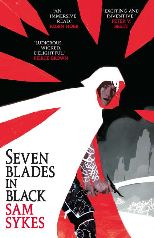 Book cover of Seven Blades in Black