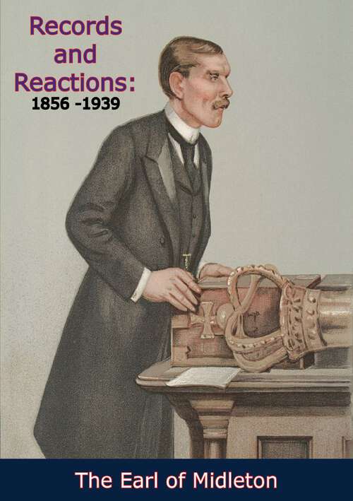 Book cover of Records and Reactions: 1856 -1939