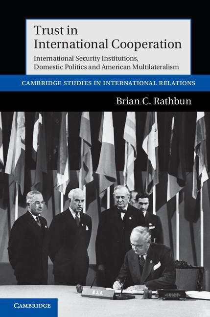 Book cover of Trust in International Cooperation