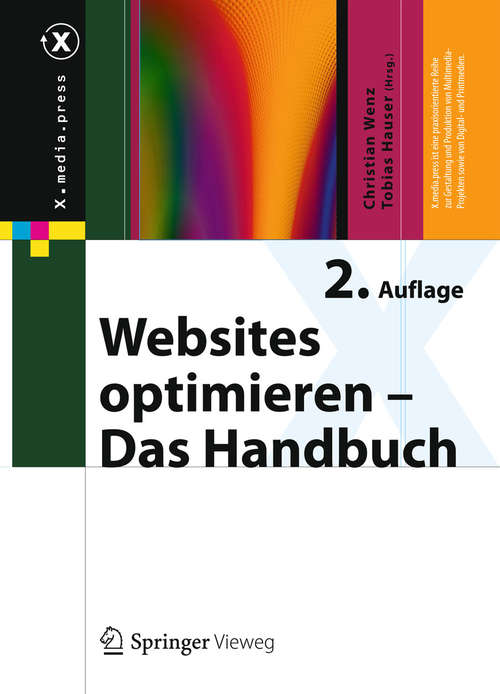 Book cover of Websites optimieren - Das Handbuch