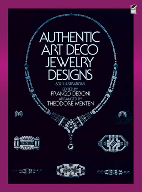 Book cover of Authentic Art Deco Jewelry Designs (Dover Jewelry and Metalwork)