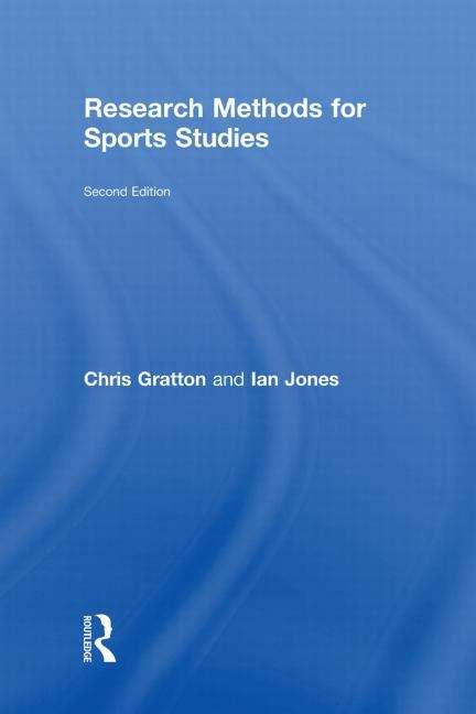 Book cover of Research Methods for Sports Studies (2nd edition)