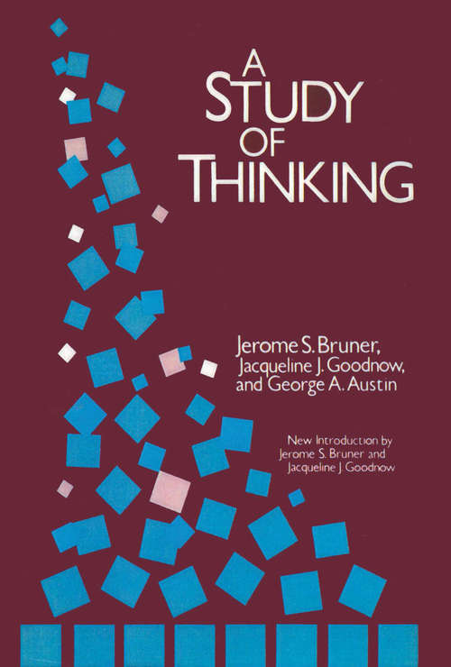 Book cover of A Study of Thinking (2)