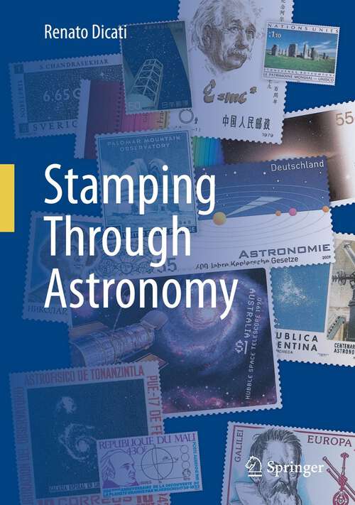 Book cover of Stamping Through Astronomy