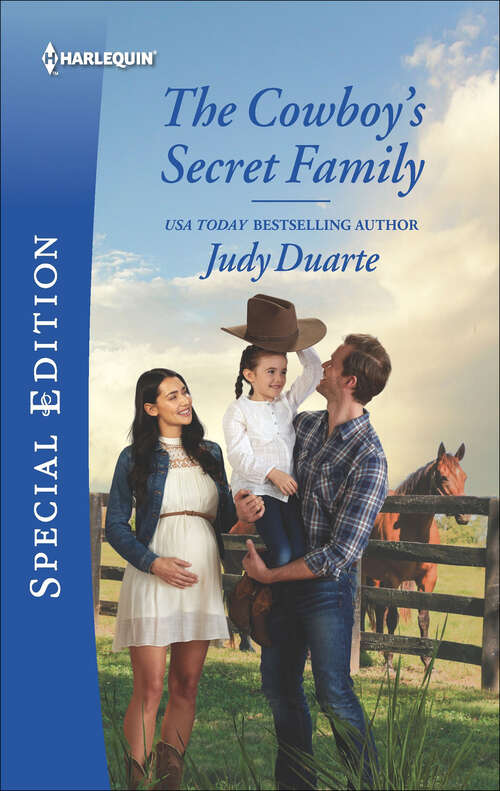 Book cover of The Cowboy's Secret Family (Original) (Rocking Chair Rodeo #8)