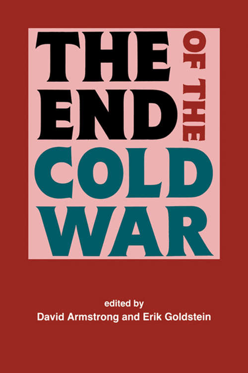 Book cover of The End of the Cold War