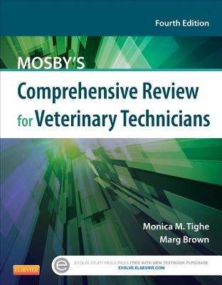Book cover of Mosby's Comprehensive Review for Veterinary Technicians Fourth Edition