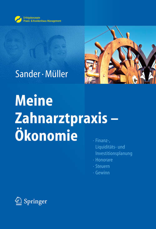Book cover of Sander/Müller, Meine Zahnarztpraxis – Ökonomie